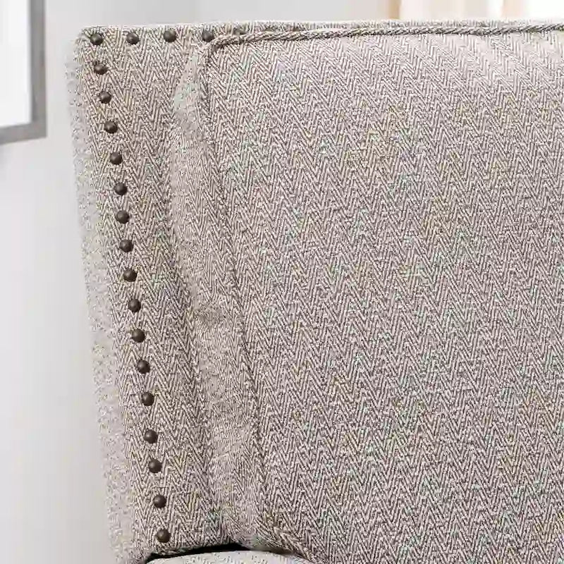 Wood Ferland Upholstered Push Back Recliner - image 7