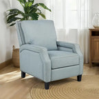 Wood Ferland Upholstered Push Back Recliner - image 9