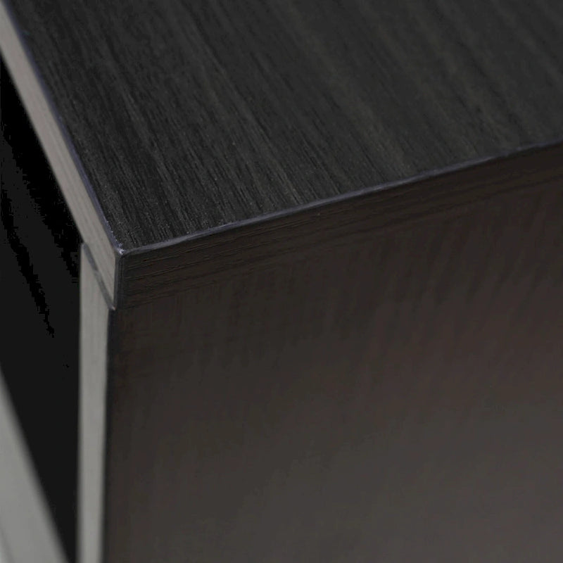 Meuble TV Rochester à 2 tiroirs et 4 étagères avec pieds en fer