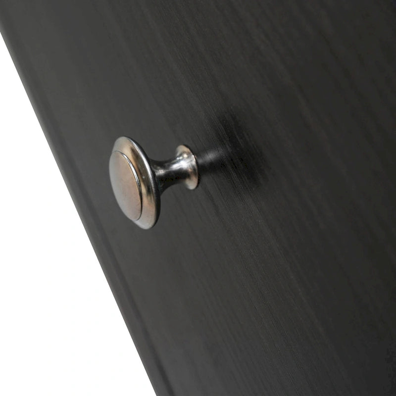 Meuble TV Rochester à 2 tiroirs et 4 étagères avec pieds en fer