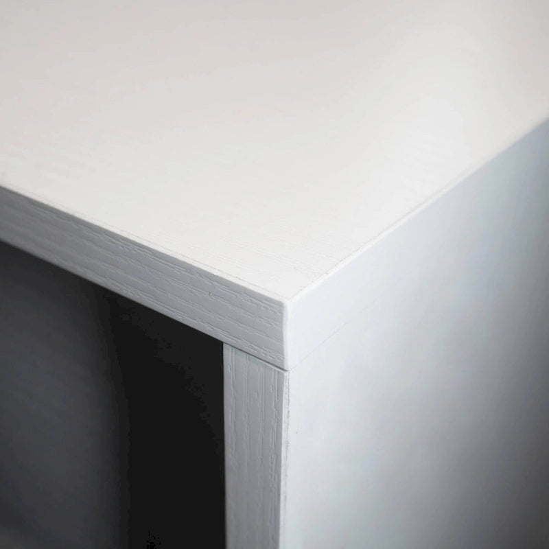 Meuble TV Rochester à 2 tiroirs et 4 étagères avec pieds en fer