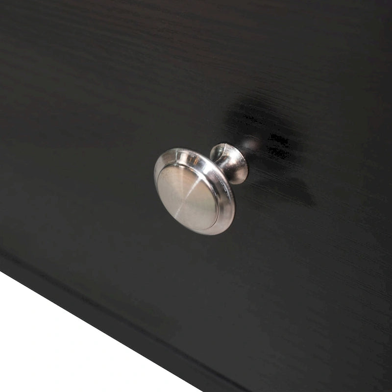 Meuble TV Rochester à 2 tiroirs et 4 étagères avec pieds en fer