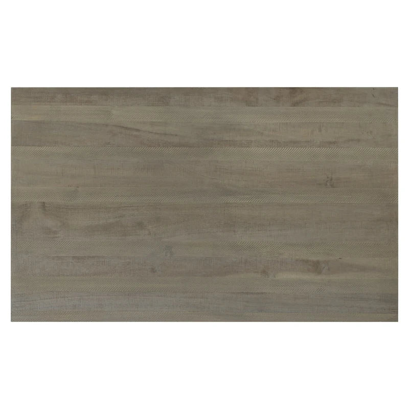 Ensemble de salle à manger rustique 6 pièces avec table, 4 chaises rembourrées et un banc