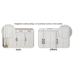 Buffet de style campagnard avec 3 tiroirs et 3 portes