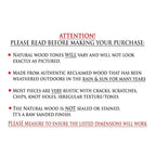 Table console mince à plateau unique en forme de A, 46 x 7 x 28 po (H)