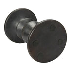 Table d'appoint ou tabouret Berns en bois massif, style moderne du milieu du siècle.