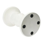 Table d'appoint ou tabouret Berns en bois massif, style moderne du milieu du siècle.