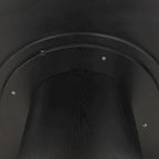 Table de salle à manger ronde à piédestal en chêne massif de 52 pouces