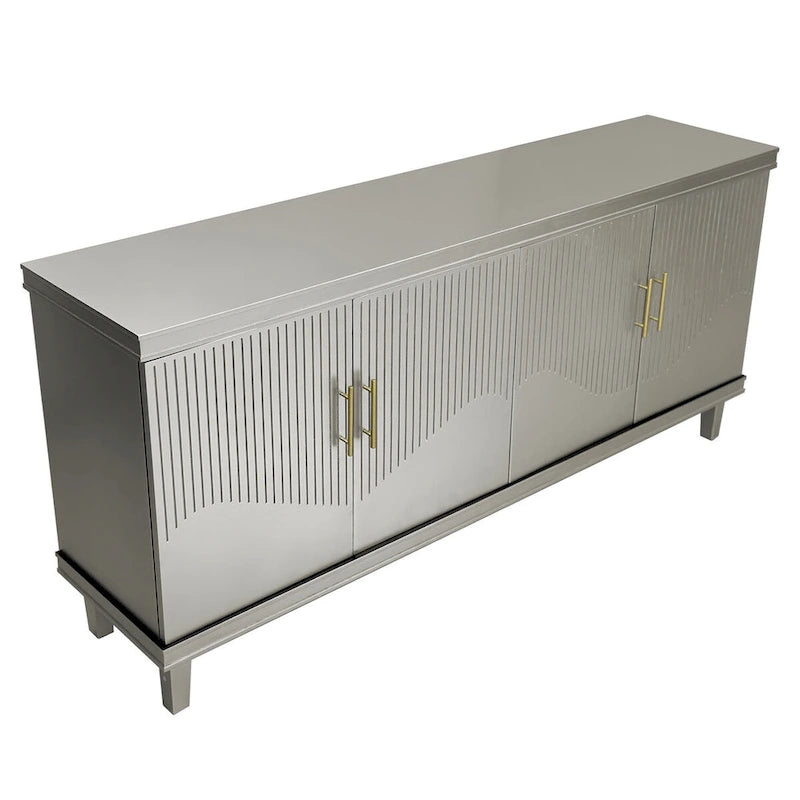 Buffet moderne à 4 portes pour salon, chambre et cuisine