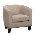 Solid Wood Grafton Home Enzo Upholstered Accent Barrel Chair - image 7