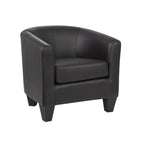 Solid Wood Grafton Home Enzo Upholstered Accent Barrel Chair - image 11