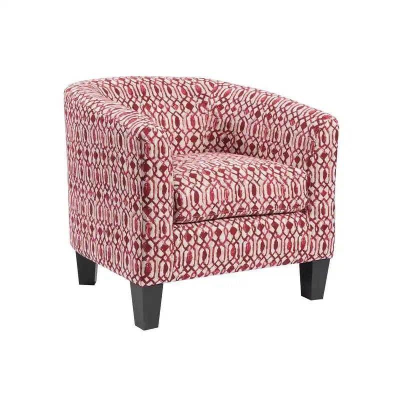 Solid Wood Grafton Home Enzo Upholstered Accent Barrel Chair - image 13