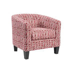 Solid Wood Grafton Home Enzo Upholstered Accent Barrel Chair - image 13