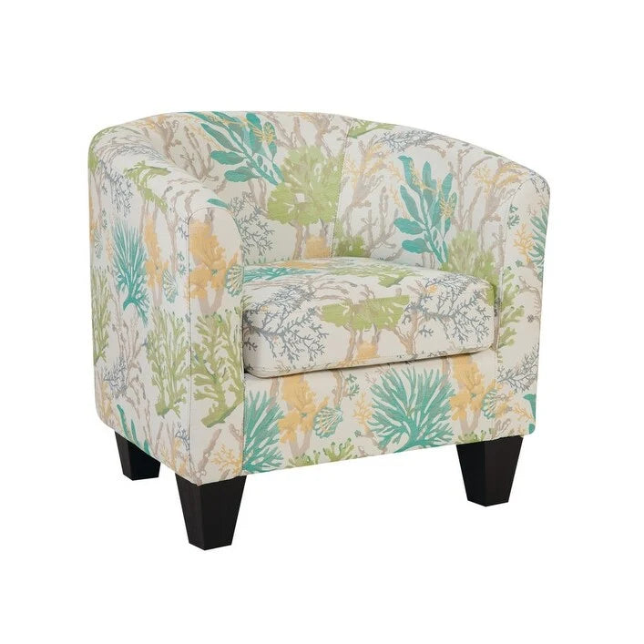 Solid Wood Grafton Home Enzo Upholstered Accent Barrel Chair - image 19