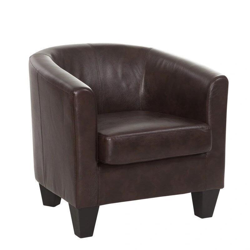 Solid Wood Grafton Home Enzo Upholstered Accent Barrel Chair - image 28