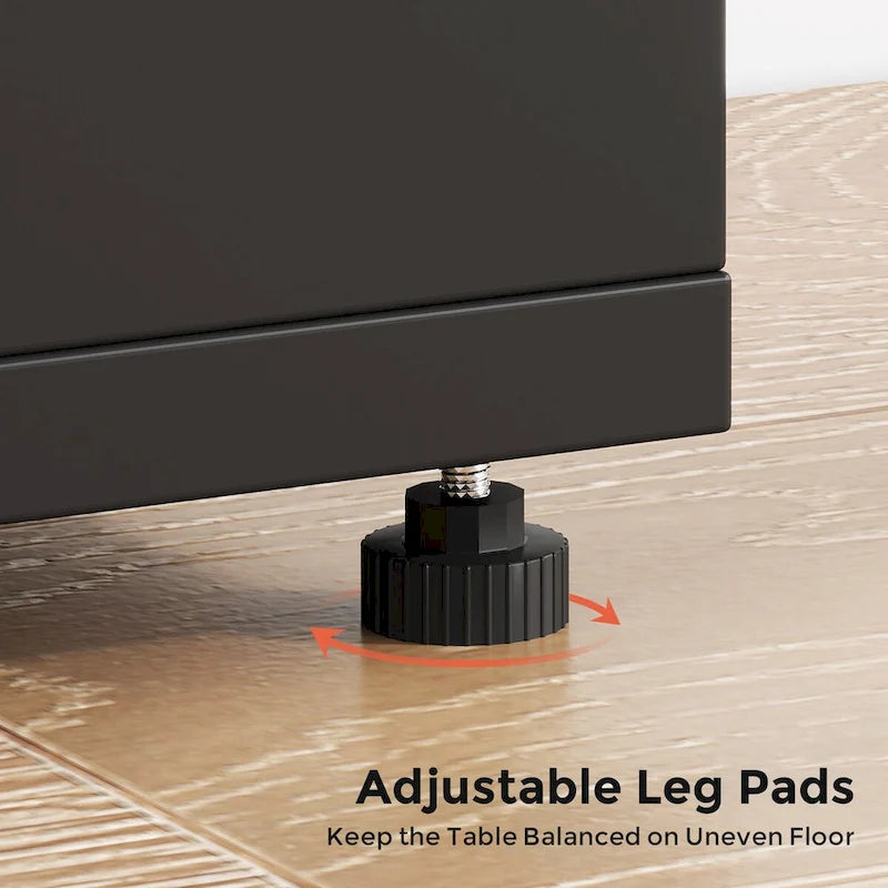 Console sur pied de style campagnard 43,3 cm, table d'appoint pour salon, table d'entrée, bureau étroit