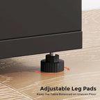 Console sur pied de style campagnard 43,3 cm, table d'appoint pour salon, table d'entrée, bureau étroit