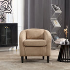 Fauteuil décoré de style moderne pour salon, fauteuil baquet avec coussin et oreiller, fauteuil individuel