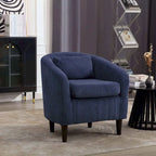 Fauteuil décoré de style moderne pour salon, fauteuil baquet avec coussin et oreiller, fauteuil individuel