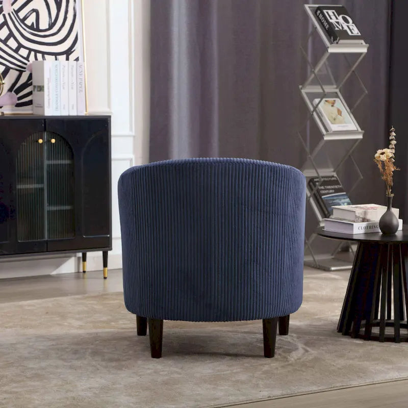 Fauteuil décoré de style moderne pour salon, fauteuil baquet avec coussin et oreiller, fauteuil individuel