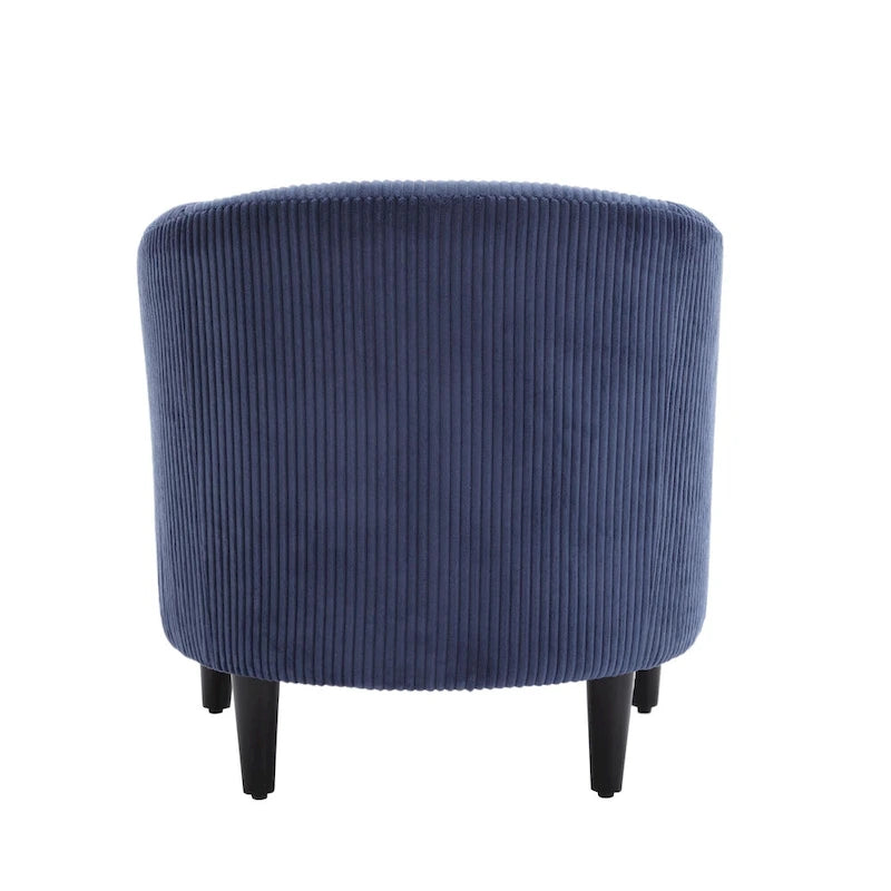 Fauteuil décoré de style moderne pour salon, fauteuil baquet avec coussin et oreiller, fauteuil individuel