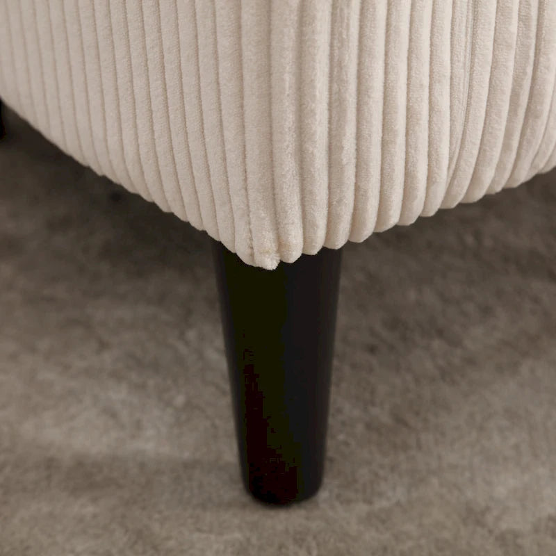 Fauteuil décoré de style moderne pour salon, fauteuil baquet avec coussin et oreiller, fauteuil individuel