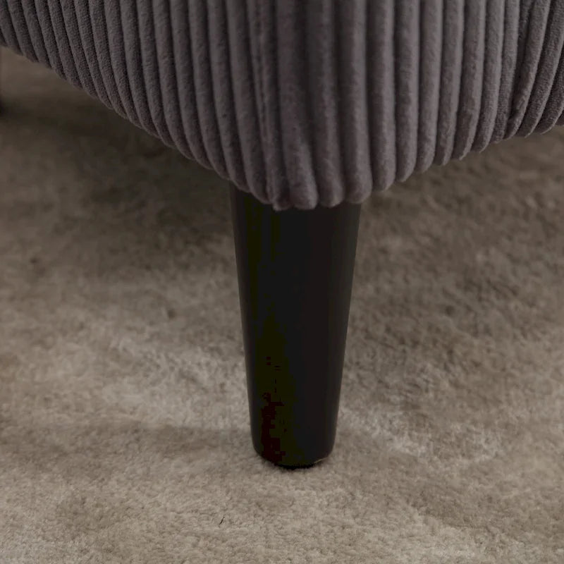 Fauteuil décoré de style moderne pour salon, fauteuil baquet avec coussin et oreiller, fauteuil individuel