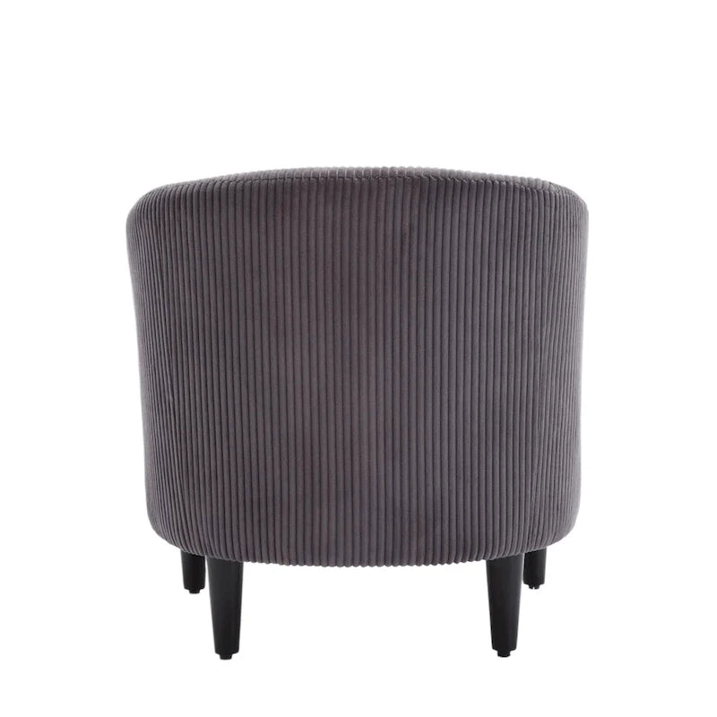 Fauteuil décoré de style moderne pour salon, fauteuil baquet avec coussin et oreiller, fauteuil individuel