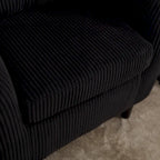 Fauteuil décoré de style moderne pour salon, fauteuil baquet avec coussin et oreiller, fauteuil individuel