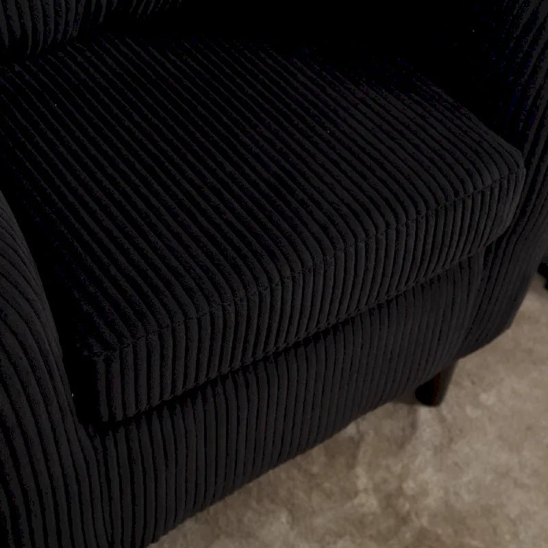 Fauteuil décoré de style moderne pour salon, fauteuil baquet avec coussin et oreiller, fauteuil individuel